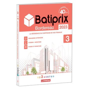 Couverture du livre « VOLUME 3 BATIPRIX 2023 » de Groupe Moniteur aux éditions Groupe Moniteur