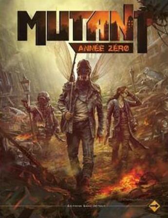 Couverture du livre « Mutant : Année zéro ; livre de base » de Tomas Harenstam aux éditions Sans Detour