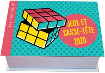 Couverture du livre « Minimaniak jeux et casse-tête (édition 2020) » de  aux éditions Editions 365