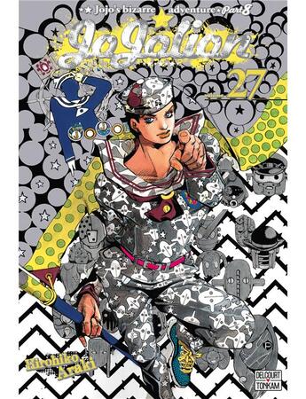 Couverture du livre « Jojo's bizarre adventure - saison 8 ; Jojolion Tome 27 » de Hirohiko Araki aux éditions Delcourt