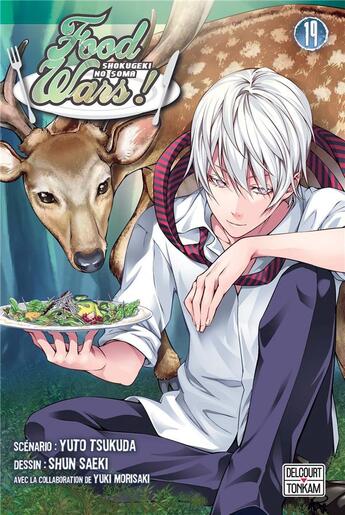 Couverture du livre « Food wars ! Tome 19 » de Yuki Morisaki et Yuto Tsukuda et Shun Saeki aux éditions Delcourt