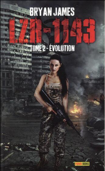 Couverture du livre « LZR-1143 Tome 2 ; évolution » de Bryan James aux éditions Panini