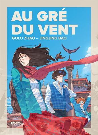 Couverture du livre « Au gré du vent » de Golo Zhao et Jingjing Bao aux éditions Pika