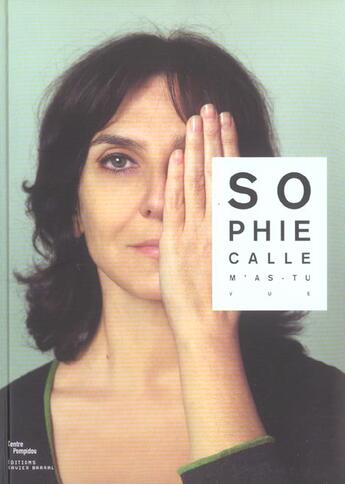 Couverture du livre « M'as-tu vue ? » de Sophie Calle aux éditions Actes Sud