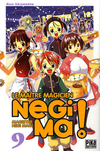 Couverture du livre « Negima Tome 9 » de Akamatsu-K aux éditions Pika