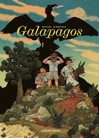 Couverture du livre « Galapagos » de Michael Olbrechts aux éditions La Boite A Bulles