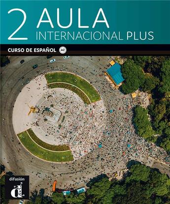 Couverture du livre « Aula internacional plus 2 ; espagnol ; livre de l'élève » de  aux éditions La Maison Des Langues