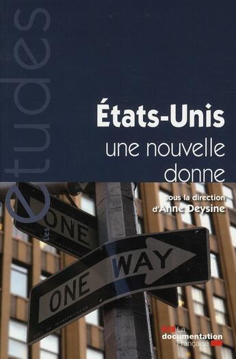 Couverture du livre « Les Etats-Unis d'Obama » de  aux éditions Documentation Francaise