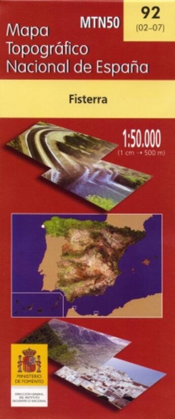 Couverture du livre « Fisterra ; 92 (02-07) » de  aux éditions Cnig