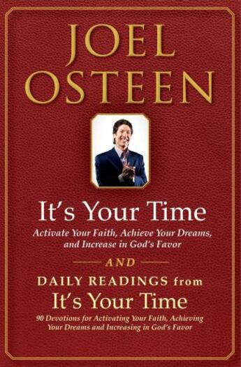 Couverture du livre « It's Your Time and Daily Readings from It's Your Time Boxed Set » de Joel Osteen aux éditions Howard Books