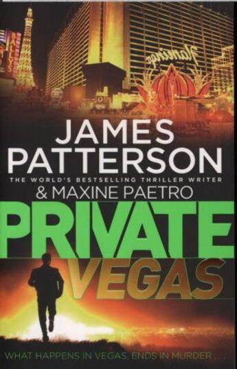 Couverture du livre « Private Vegas » de James Patterson et Maxine Paetro aux éditions 