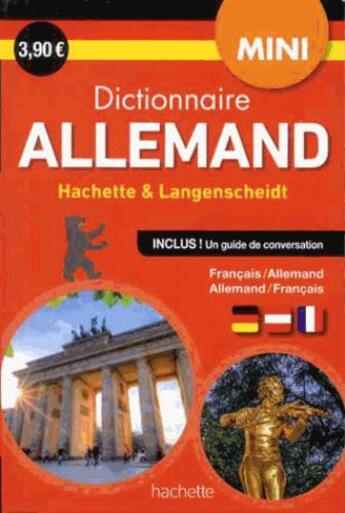 Couverture du livre « Mini dictionnaire Hachette langenscheidt ; bilingue allemand » de  aux éditions Hachette Education