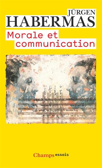Couverture du livre « Morale et communication » de Jurgen Habermas aux éditions Flammarion
