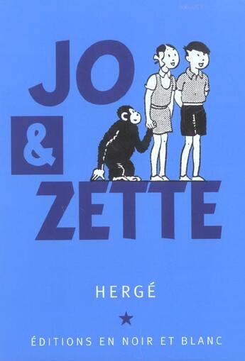 Couverture du livre « Les aventures de Jo, Zette et Jocko : coffret Intégrale » de Herge aux éditions Casterman