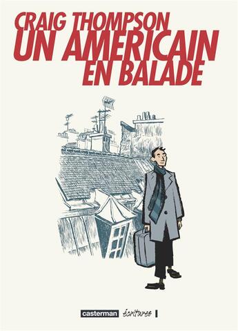 Couverture du livre « Un américain en balade » de Craig Thompson aux éditions Casterman