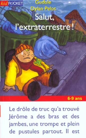 Couverture du livre « Salut L'Extraterrestre » de Gudule aux éditions Pocket Jeunesse