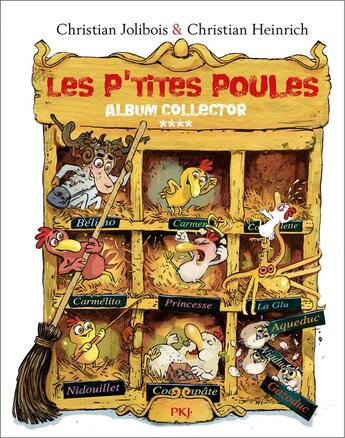 Couverture du livre « Les P'tites Poules : Intégrale vol.4 : Tomes 13 à 16 » de Christian Jolibois et Christian Heinrich aux éditions Pocket Jeunesse