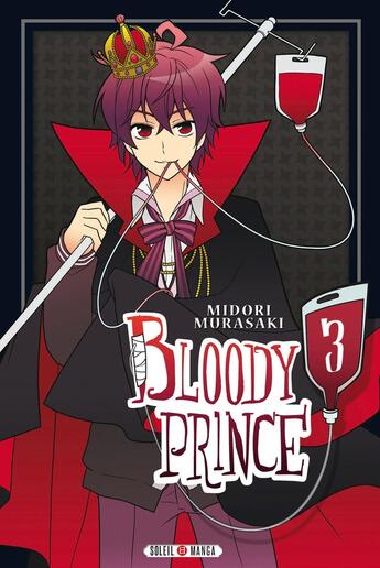 Couverture du livre « Bloody prince Tome 3 » de Midori Murasaki aux éditions Soleil