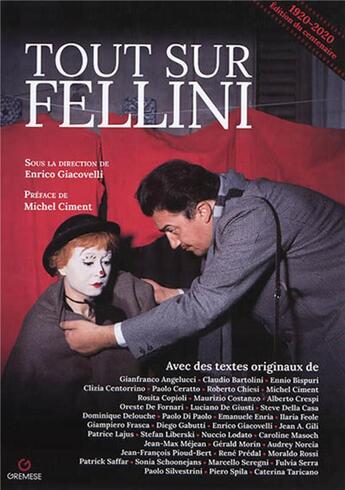 Couverture du livre « Tout sur Fellini » de Enrico Giacovelli aux éditions Gremese