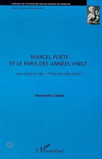 Couverture du livre « Marcel poete et le paris des annees vingt - aux origines de 