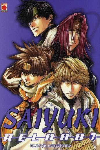 Couverture du livre « Saiyuki reload Tome 7 » de Minekura-K aux éditions Panini