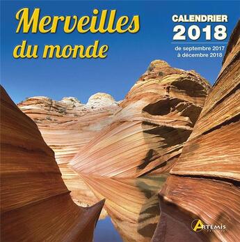 Couverture du livre « Merveilles du monde (édition 2018) » de  aux éditions Artemis