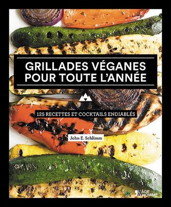 Couverture du livre « Barbecue végane » de John Schlimm aux éditions L'age D'homme V