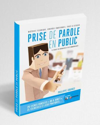 Couverture du livre « Prise de parole en public à l'usage des managers et des communicants » de Philippe Grange aux éditions Faits & Chiffres