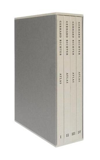 Couverture du livre « Gerhard richter: atlas vol.1-4 » de Helmut Friedel aux éditions Walther Konig