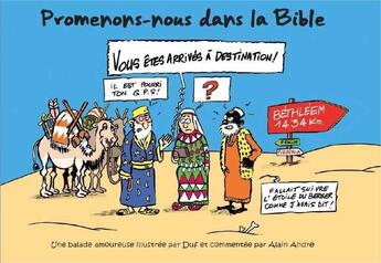 Couverture du livre « Promenons-nous dans la Bible » de Duf et Alain André aux éditions Tresors Partages