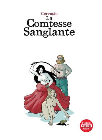 Couverture du livre « La comtesse sanglante » de Gervasio aux éditions Tapages Nocturnes