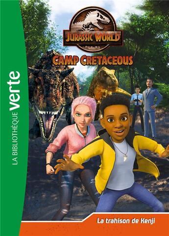 Couverture du livre « Jurassic World - la colo du crétacé Tome 23 : La trahison de Kenji » de Olivier Gay aux éditions Hachette Jeunesse