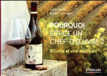 Couverture du livre « Pourquoi est-ce un chef-d'oeuvre ? 80 crus et vins expliqués » de Aurelie Labruyere et Julien Gacon aux éditions Eyrolles