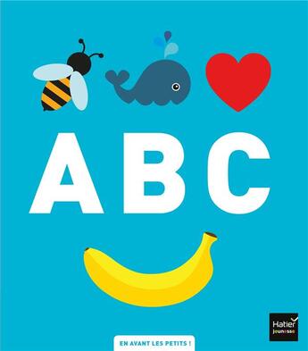 Couverture du livre « Mon grand imagier des lettres abc » de  aux éditions Hatier