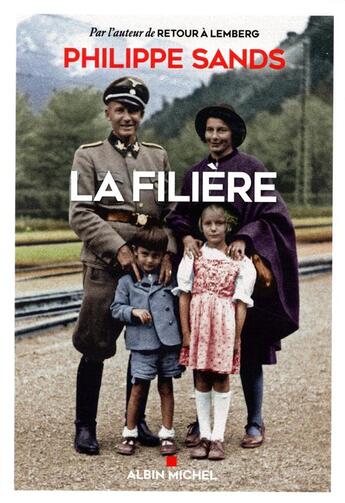 Couverture du livre « La filière » de Philippe Sands aux éditions Albin Michel