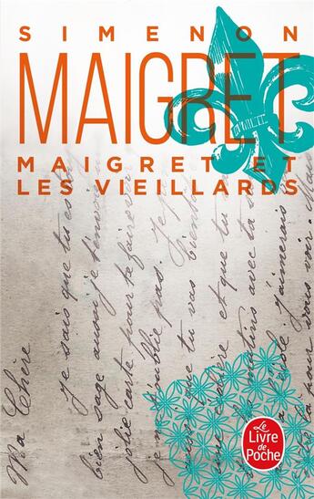 Couverture du livre « Maigret et les vieillards » de Georges Simenon aux éditions Le Livre De Poche