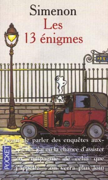 Couverture du livre « Treize Enigmes » de Georges Simenon aux éditions Pocket