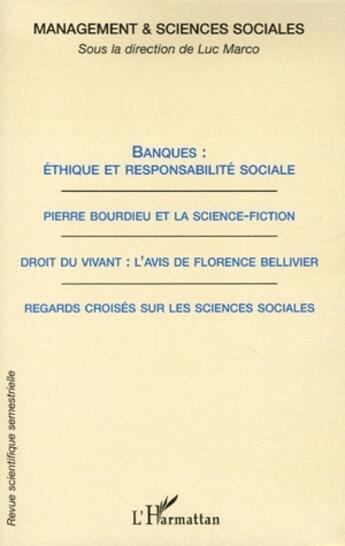 Couverture du livre « Management et sciences sociales N°2 » de  aux éditions L'harmattan