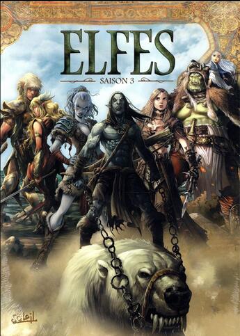 Couverture du livre « Elfes ; coffret vol.3 ; t.11 à t.15 » de  aux éditions Soleil