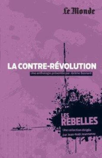 Couverture du livre « La contre-révolution » de  aux éditions Garnier