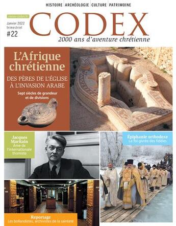 Couverture du livre « L'afrique chretienne codex 22 » de  aux éditions Cld