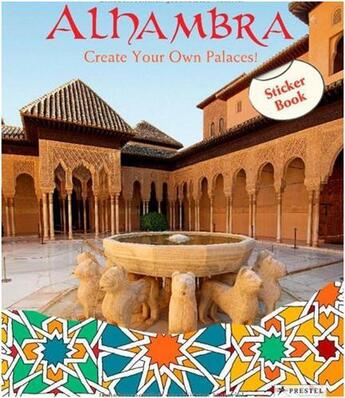 Couverture du livre « Alhambra: create your own palaces! sticker book » de Krause Maria aux éditions Prestel