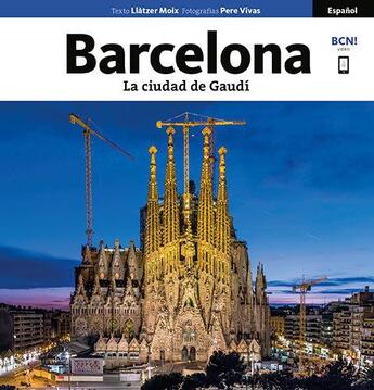 Couverture du livre « Barcelona, la ciudad de Gaudí » de  aux éditions Triangle Postals