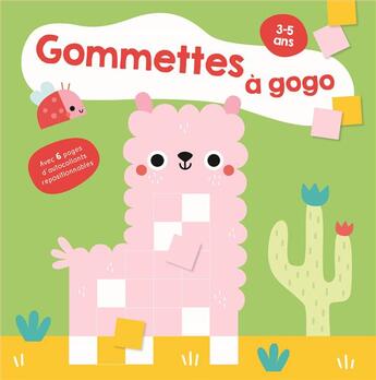 Couverture du livre « Le lama gommettes » de  aux éditions Yoyo Books