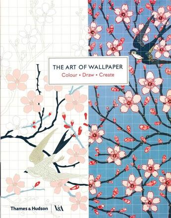 Couverture du livre « The art of wallpaper: colour draw create » de  aux éditions Thames & Hudson