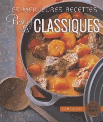 Couverture du livre « Best of des classiques » de  aux éditions Larousse