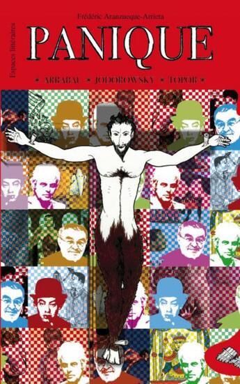 Couverture du livre « Panique ; arrabal, jodorowsky, topor » de Frederic Aranzueque-Arrieta aux éditions Editions L'harmattan