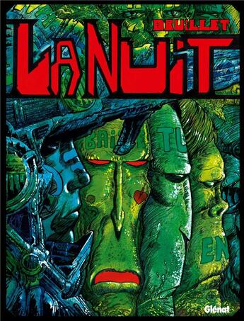 Couverture du livre « La nuit » de Philippe Druillet aux éditions Glenat