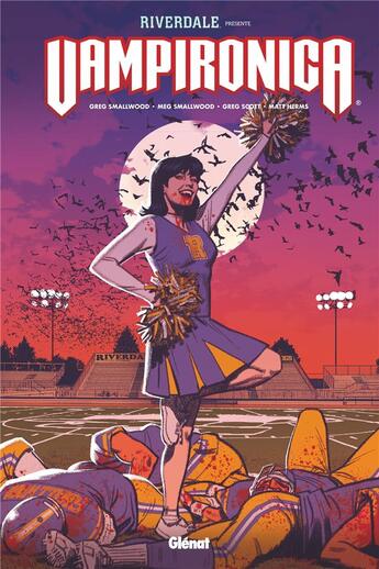 Couverture du livre « Riverdale présente : Vamperonica » de Greg Smallwood et Meg Smallwood aux éditions Glenat