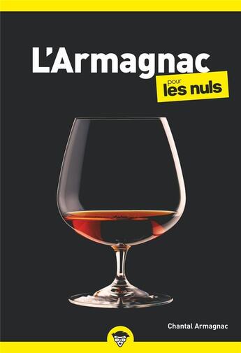 Couverture du livre « L'armagnac poche pour les nuls » de Chantal Armagnac aux éditions First